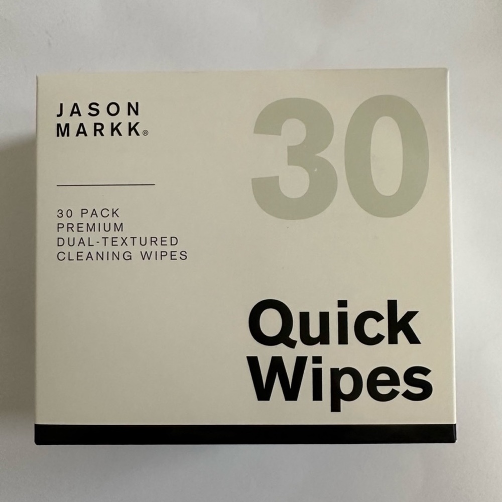 Jason Markk Quick Wipes 30 Count Premium Dual Textured Shoe Cleaning Wipes NIB - Picture 7 of 10